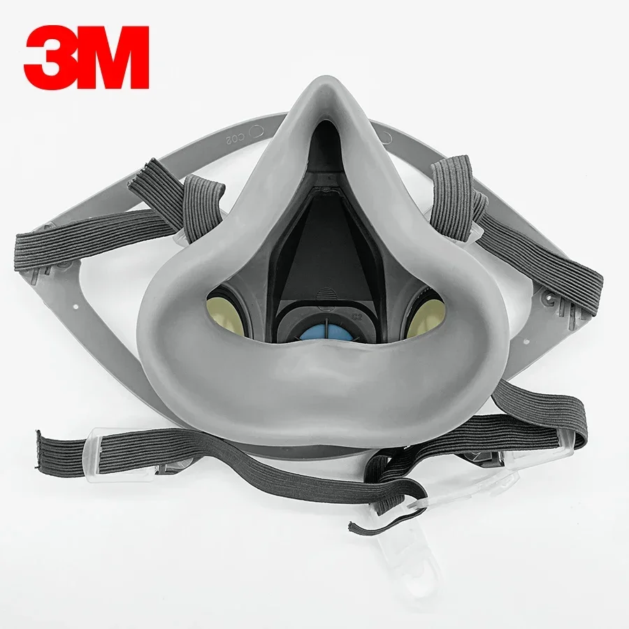 15p 3M 6200 gasmasker voor spu - Dust Mask Construction recensie en prijs