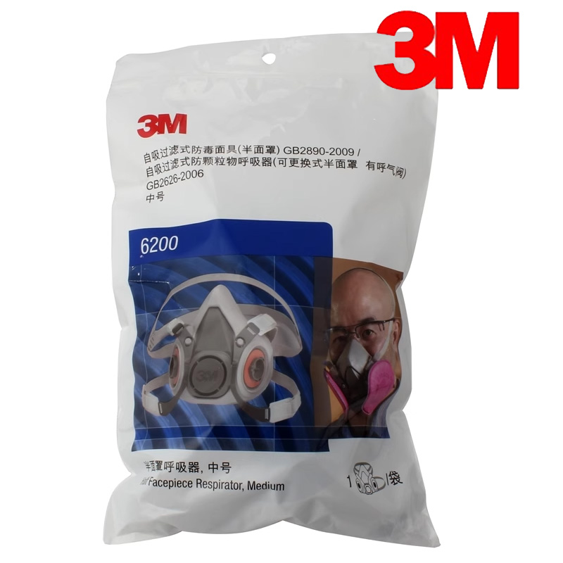 3M6200 Zelfaanzuigend filterga - Dust Mask Construction recensie en prijs