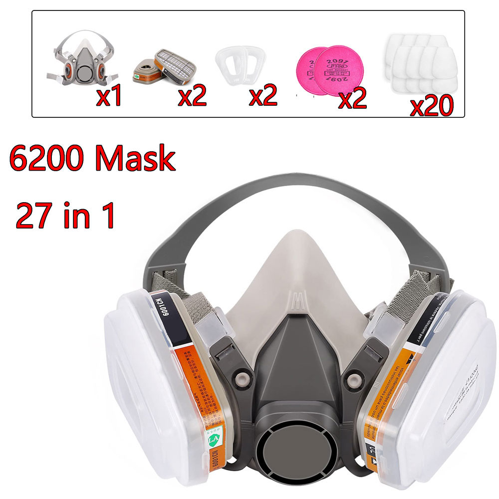Gasmasker 6200 Set voor voertu - Dust Mask Construction recensie en prijs